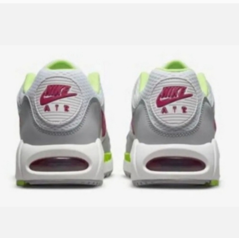 Nike Air Max Correlate Sneakers Fireberry Lime Platinum Low Cut Lace Up Women 9 - Picture 5 of 12